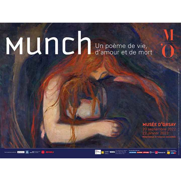 Exposition Edvard Munch Un poème de vie damour et de mort