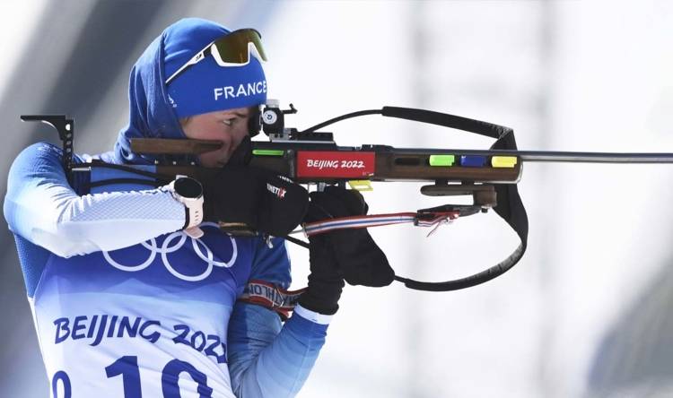 Justine Braisaz-Bouchez, championne olympique de biathlon au tir aux JO de Pékin