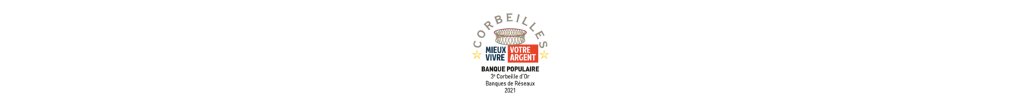 Banque Populaire, 3e place de la Corbeille d’Or Réseaux 2021 de Mieux Vivre Votre Argent