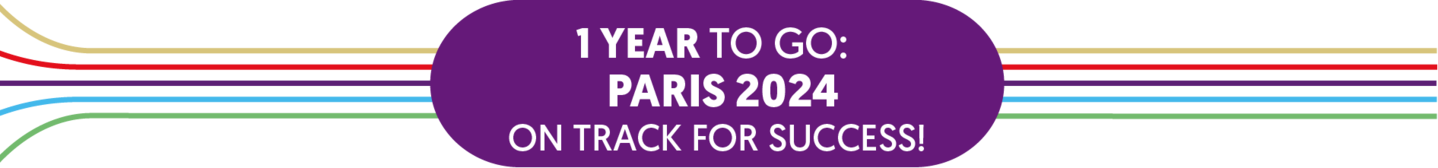 A J-1 an, tous prêts pour la réussite de Paris 2024 !