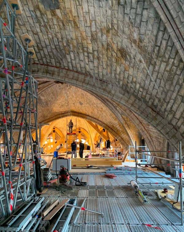 Photo chantier Notre-Dame