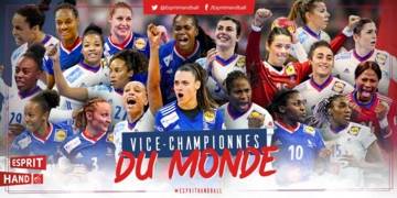 Les Bleues vice championnes du monde de handball 2021
