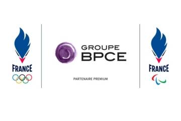 Logo Equipe de France Olympique et Groupe BPCE