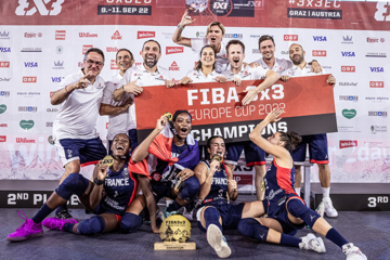 3x3 basketball: France’s women crowned champions of Europe!