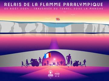 Illustration Relais de la Flamme Paralympique